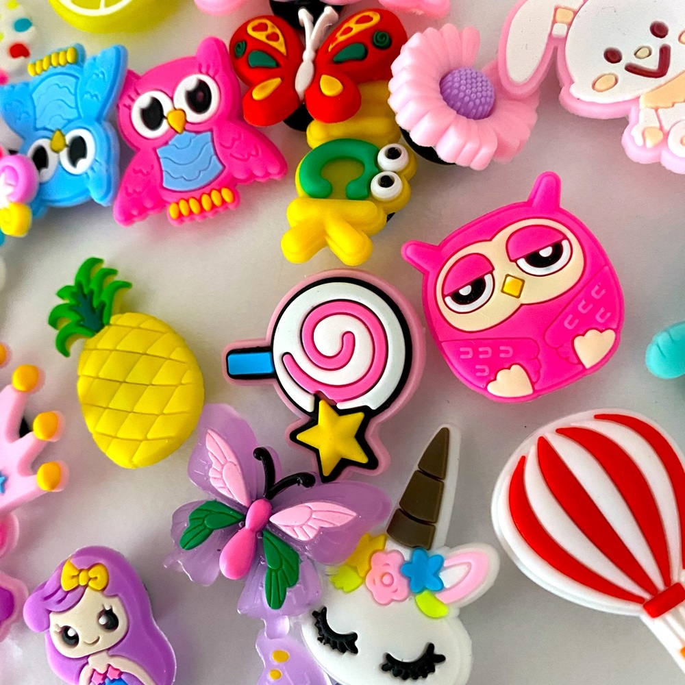 Croc charms 26 all together